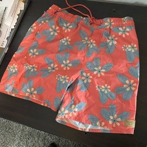 Brixton medium floral swim trunks